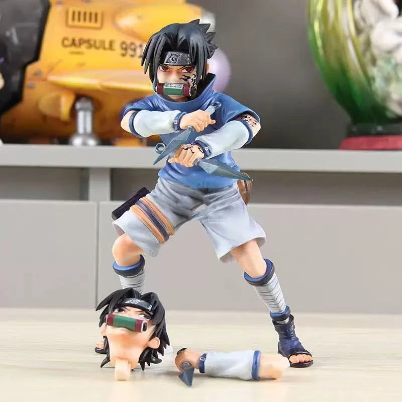 18cm Naruto Sasuke Uchiha PVC Figure