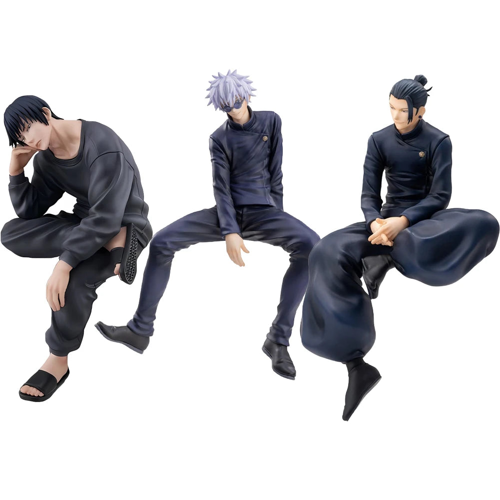 23cm Jujutsu Kaisen Geto Gojo Toji PVC Figure - 3pcs