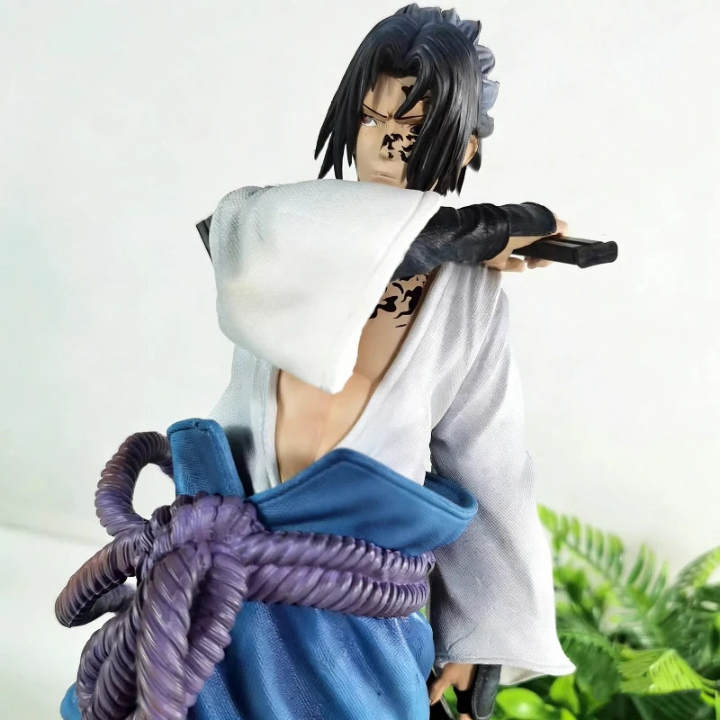 29cm Naruto Sasuke Uchiha Light-Up PVC Figure