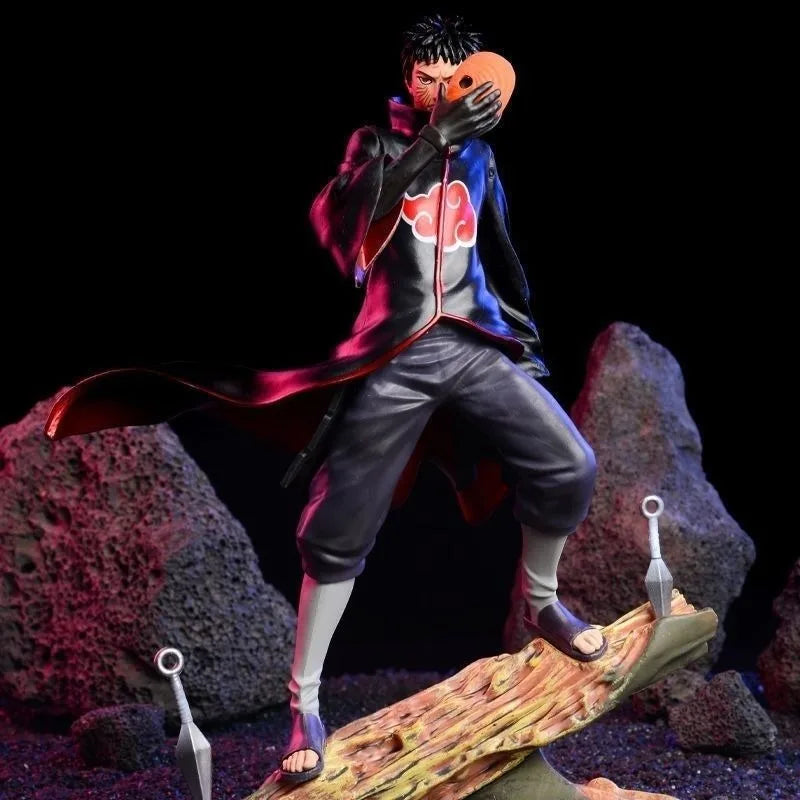 28cm Naruto Obito Uchiha Akatsuki PVC Figure