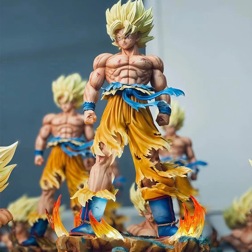 Dragon Ball Z Super Saiyan Goku LED Base Figure