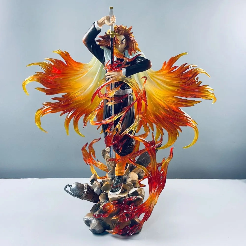 30cm Demon Slayer Rengoku Kyojuro PVC Statue – 30cm