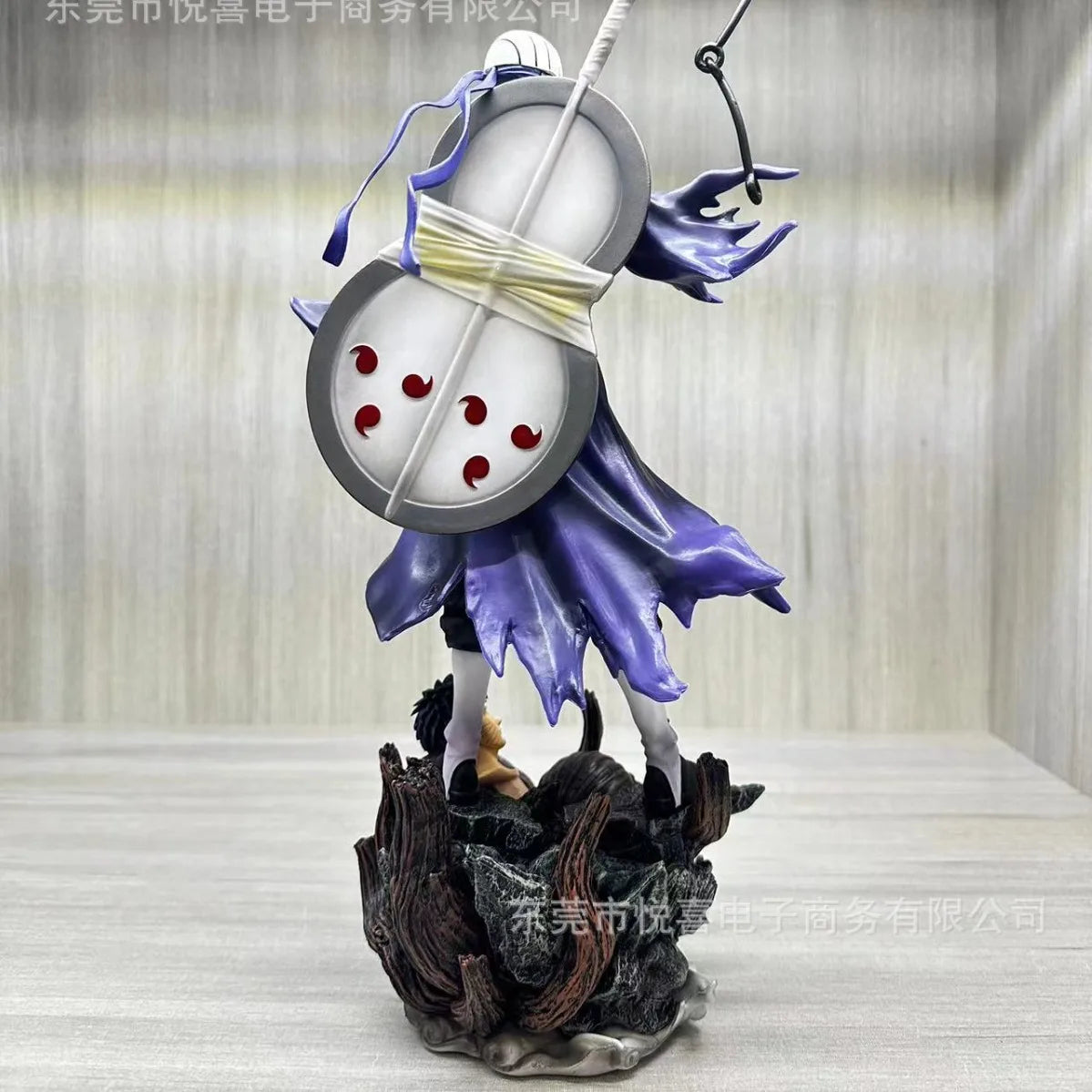 35cm Naruto Uchiha Dual Head PVC Figure Statue