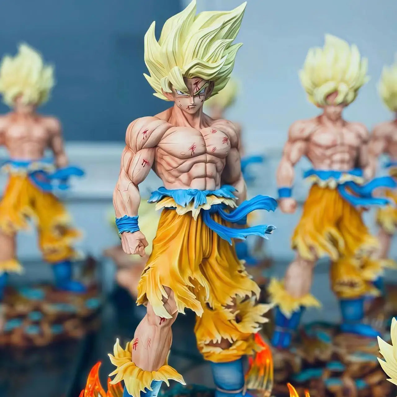 Dragon Ball Z Super Saiyan Goku LED Base Figure