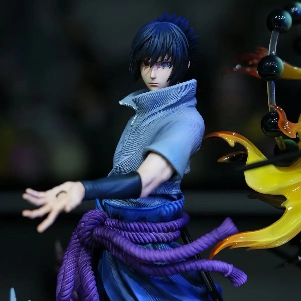25cm Exclusive 2Pcs Naruto Sasuke Uchiha PVC Figure