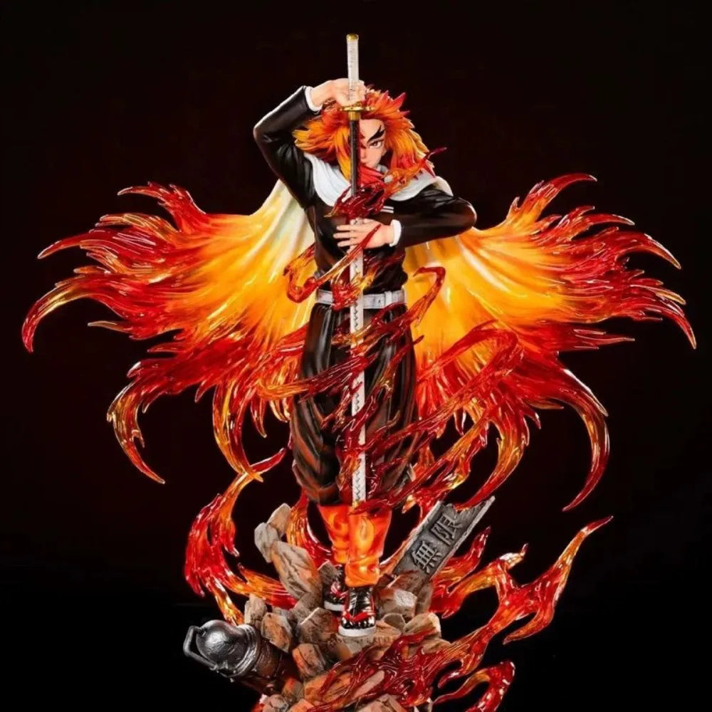 30cm Demon Slayer Rengoku Kyojuro PVC Statue – 30cm