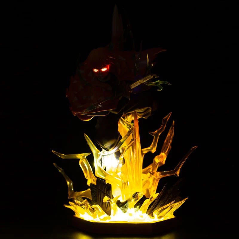35cm Demon Slayer Zenitsu Agatsuma Light-Up PVC Figure