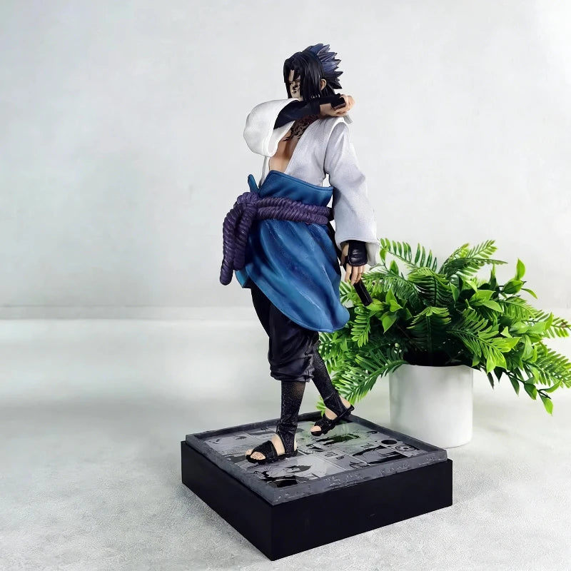 29cm Naruto Sasuke Uchiha Light-Up PVC Figure
