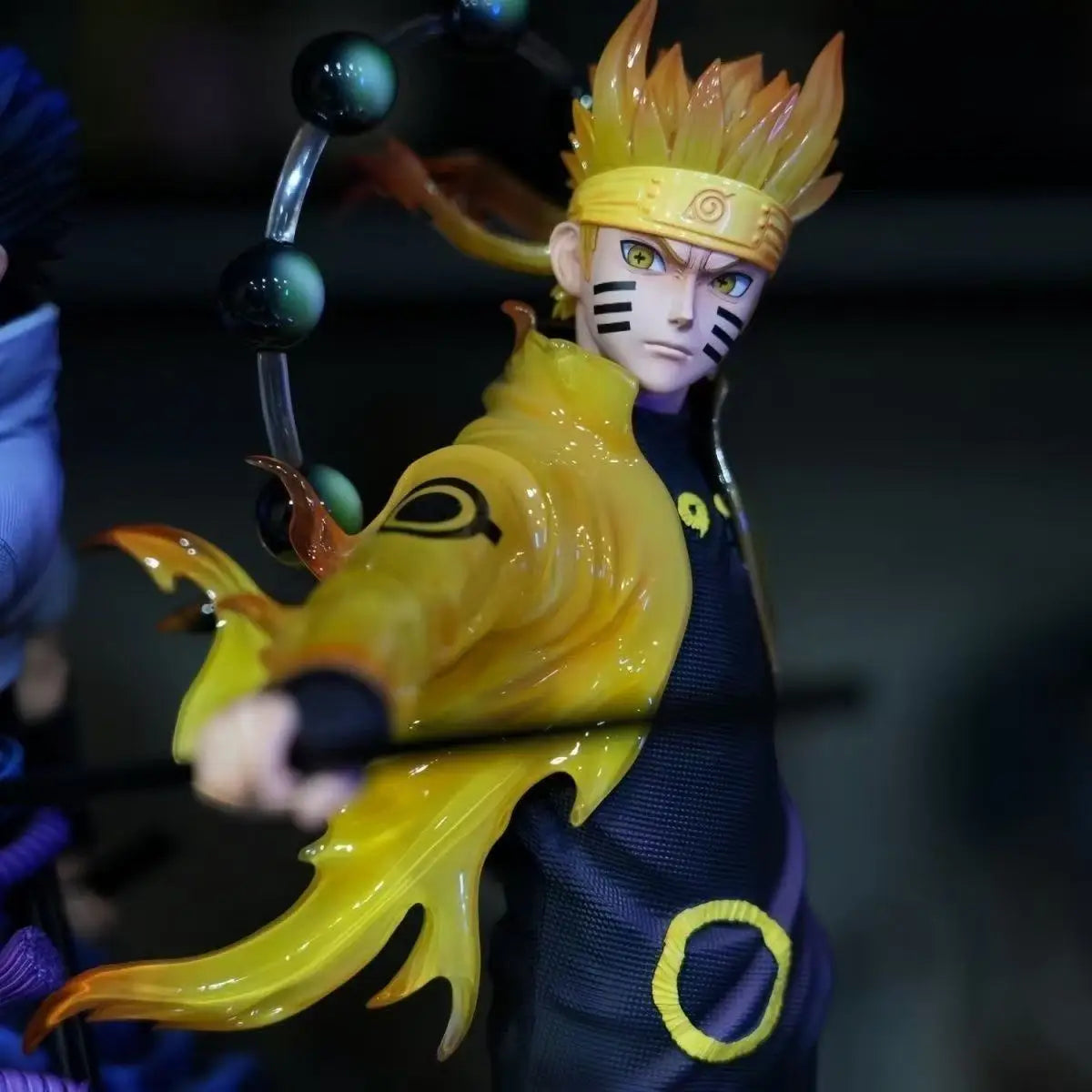 25cm Exclusive 2Pcs Naruto Sasuke Uchiha PVC Figure