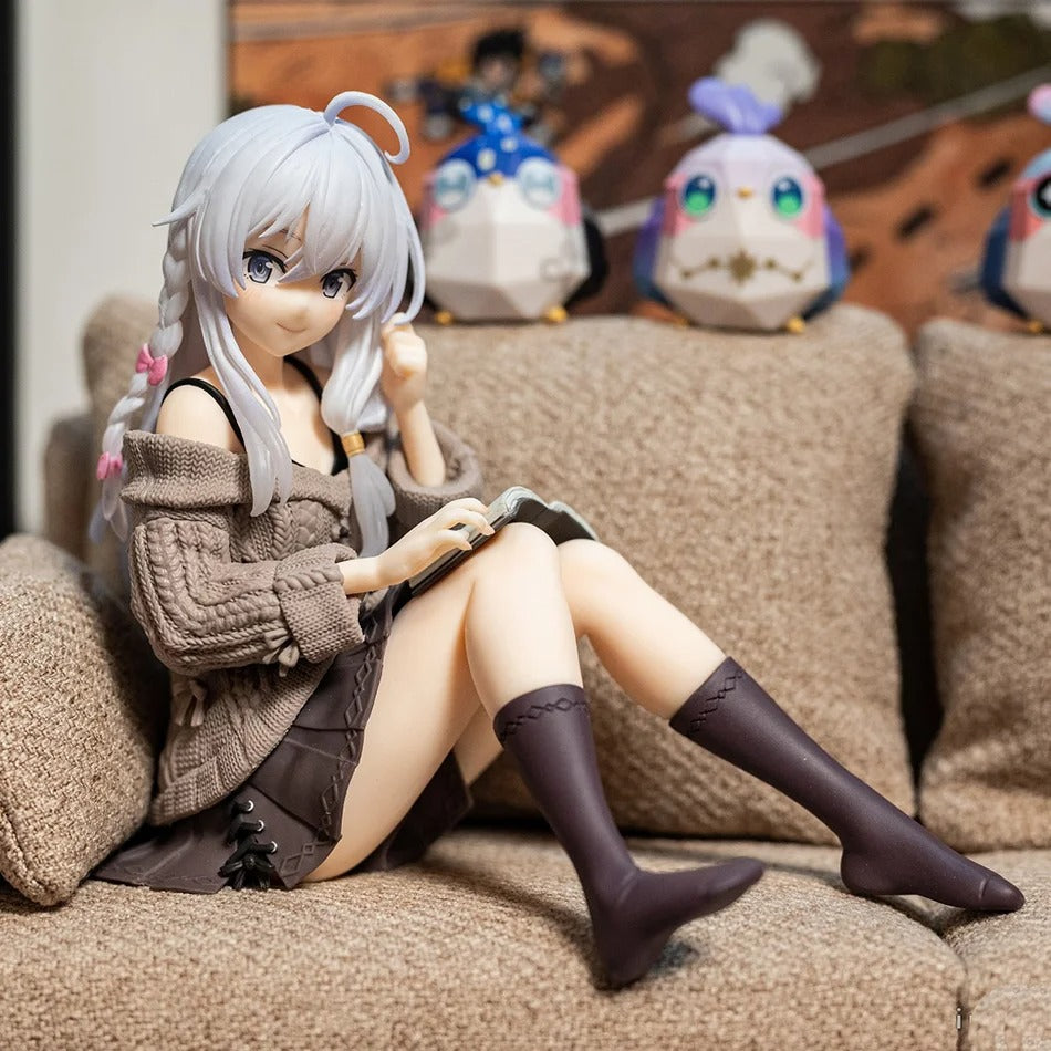 Elaina Wandering Witch 9cm PVC Anime Collectible Figure