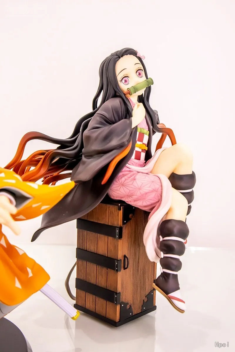 15cm Demon Slayer Nezuko Kamado Sitting PVC Figure – 15cm