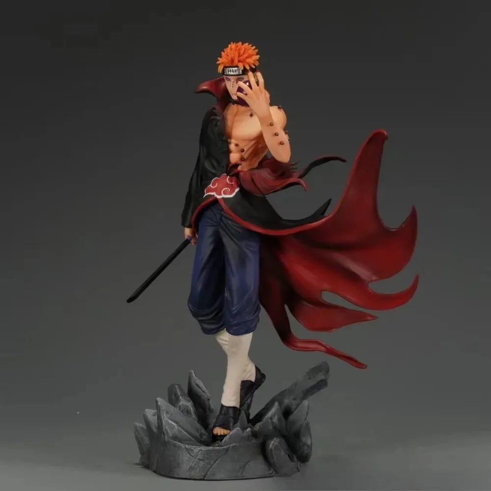 23cm Naruto Pain PVC Figure Akatsuki Statue