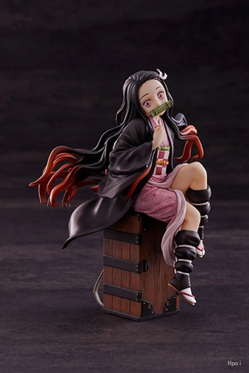 15cm Demon Slayer Nezuko Kamado Sitting PVC Figure – 15cm