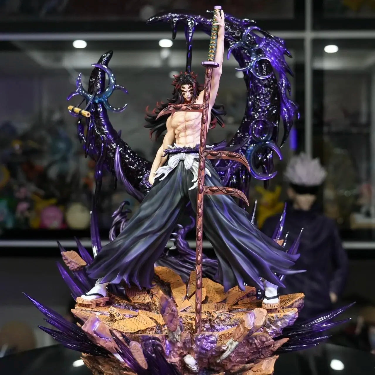 47cm Exclusive Demon Slayer Kokushibo PVC Statue Figure