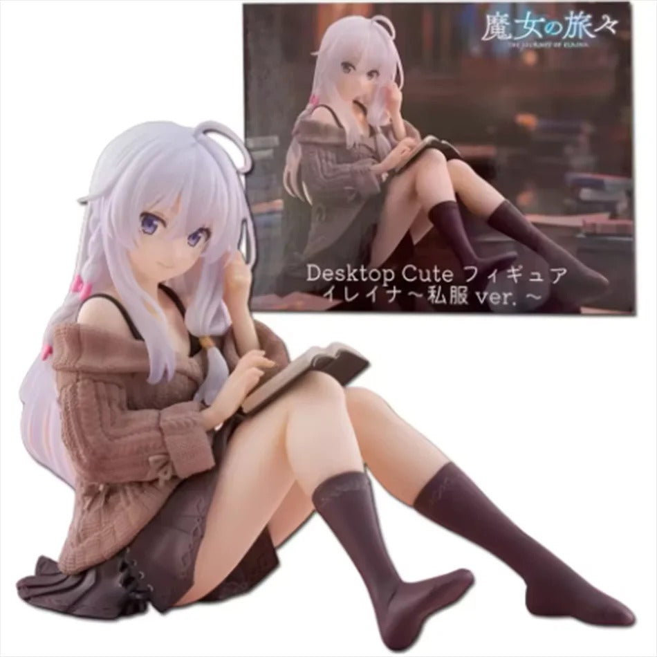 Elaina Wandering Witch 9cm PVC Anime Collectible Figure